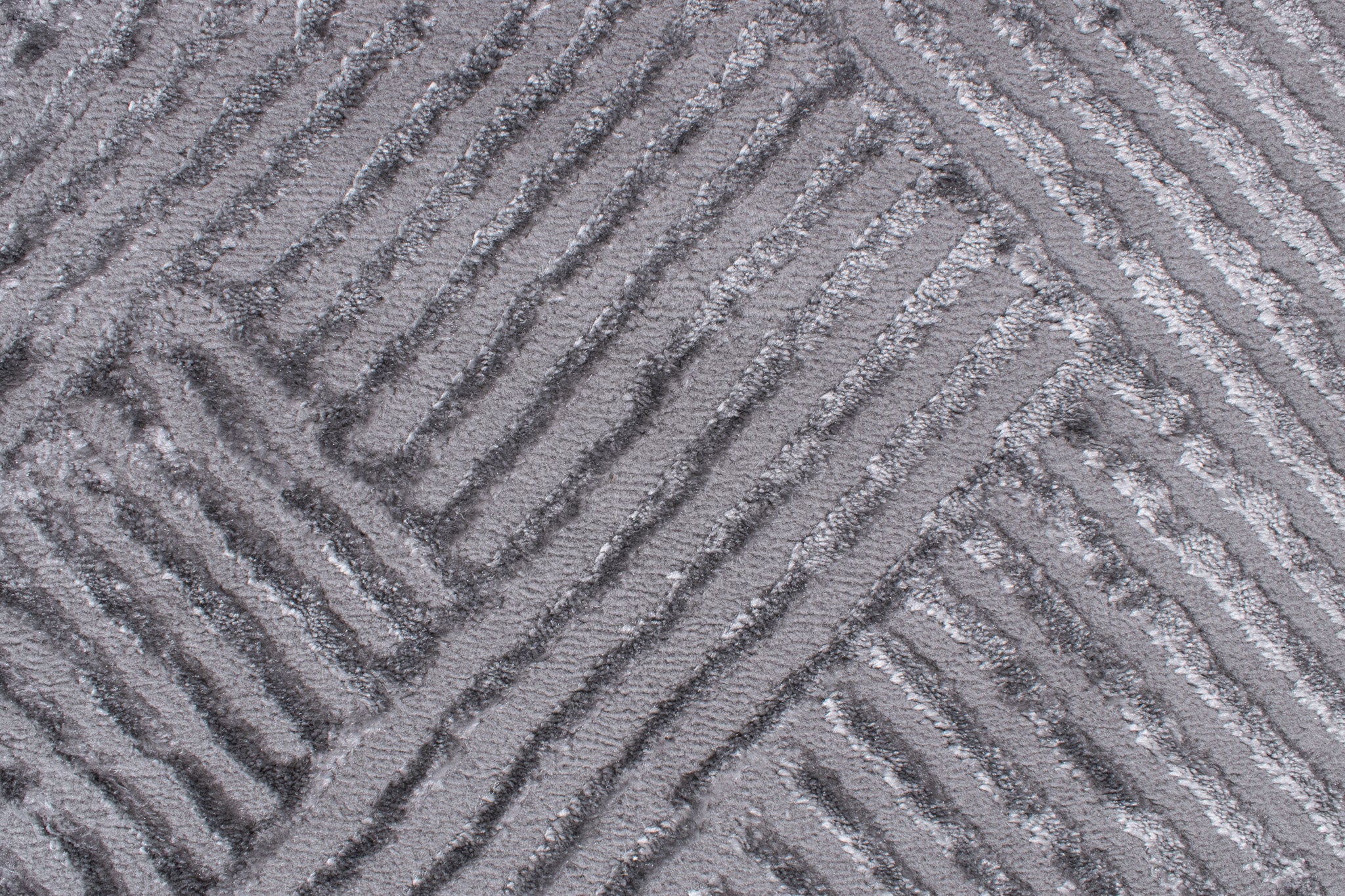 Tapis Bianca 160 - Motif Graphique - Gris - Intérieur