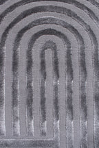 Tapis Bianca 163 - Motif Graphique - Gris - Intérieur