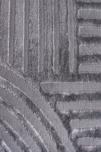 Tapis Bianca 163 - Motif Graphique - Gris - Intérieur