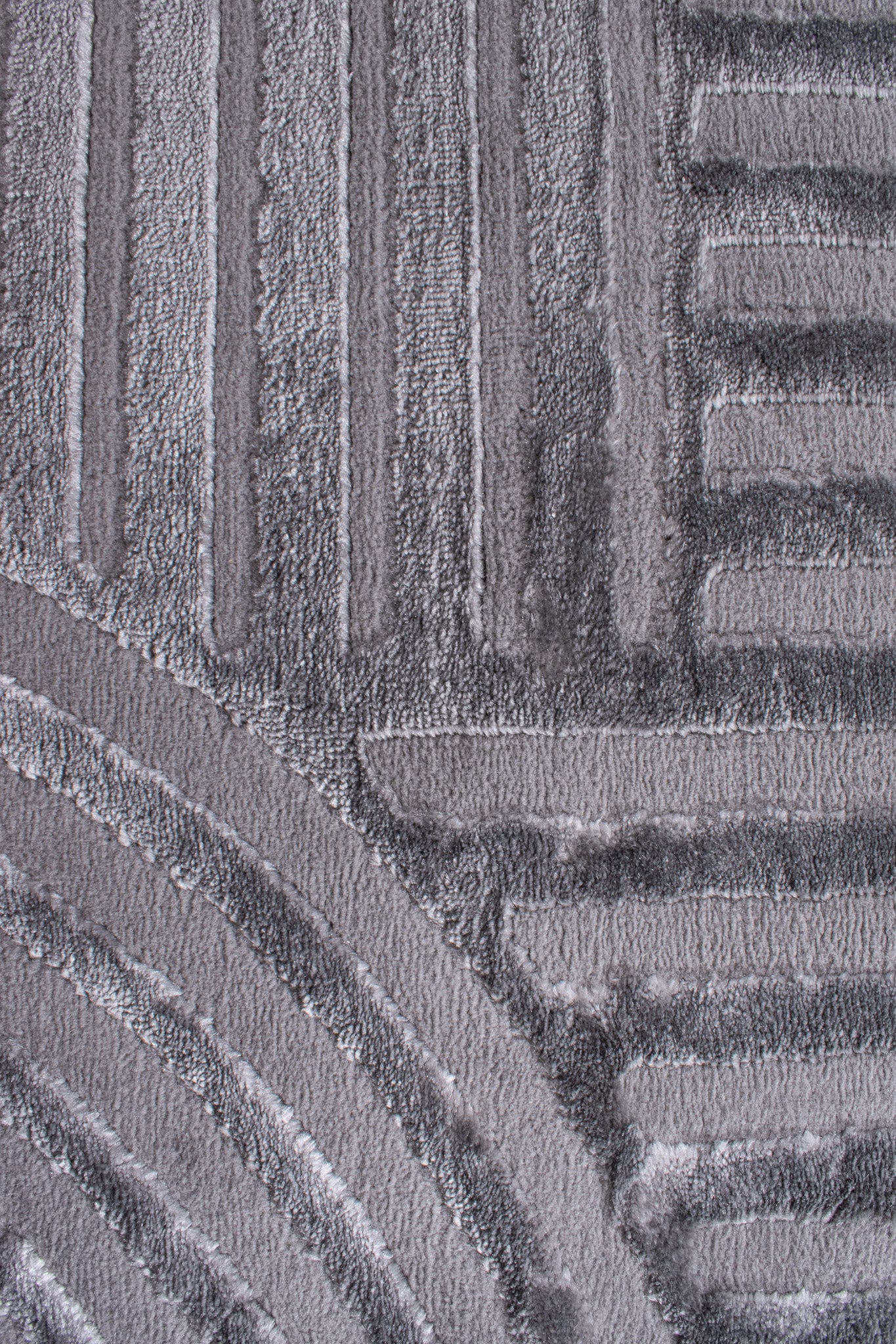 Tapis Bianca 163 - Motif Graphique - Gris - Intérieur