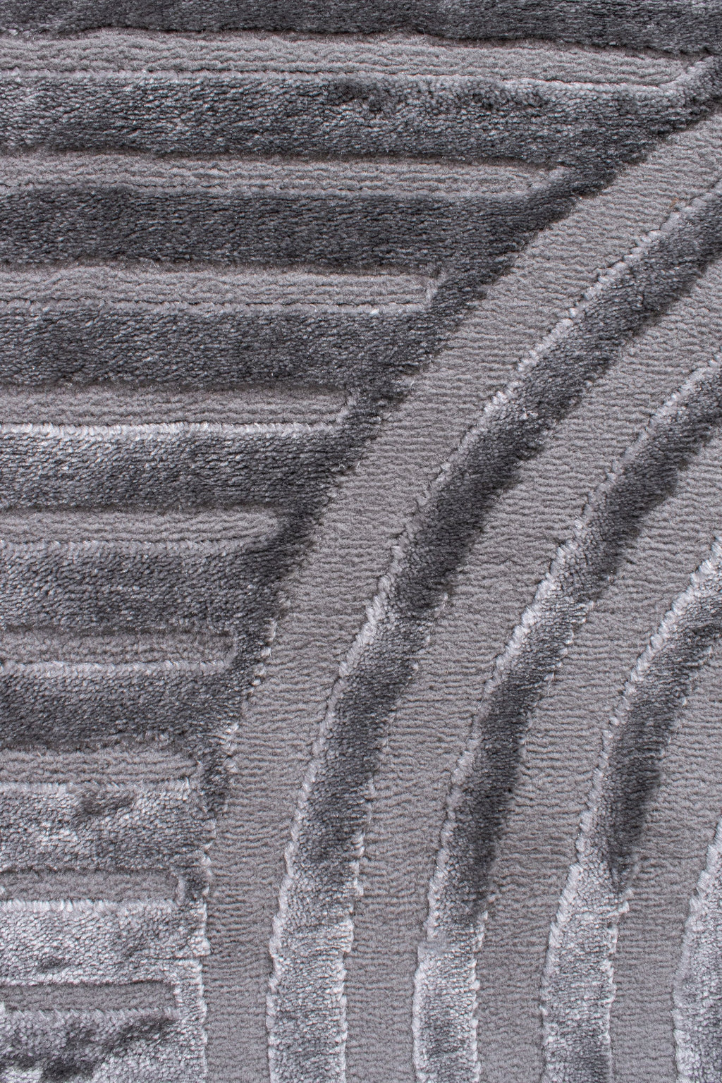 Tapis Bianca 163 - Motif Graphique - Gris - Intérieur