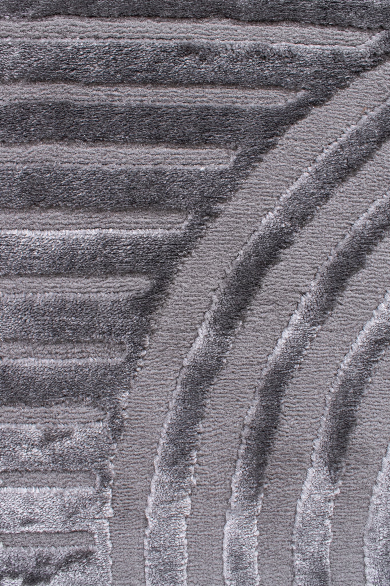 Tapis Bianca 163 - Motif Graphique - Gris - Intérieur
