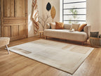 Tapis Bianca 171 - Motif Géométrique - Creme / Beige - Intérieur