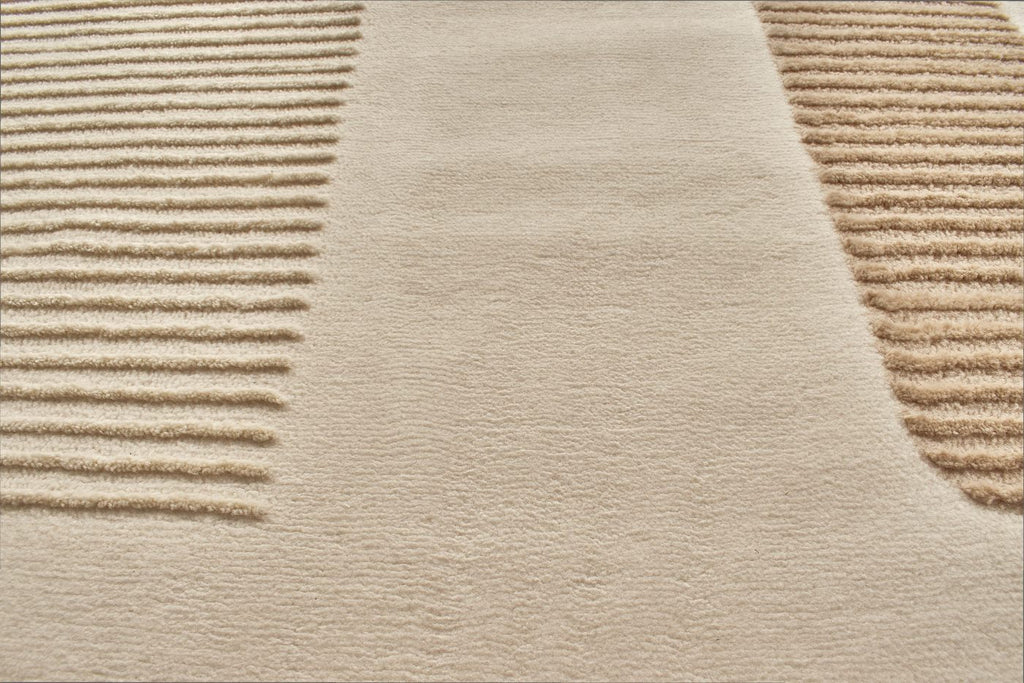 Tapis Bianca 171 - Motif Géométrique - Creme / Beige - Intérieur