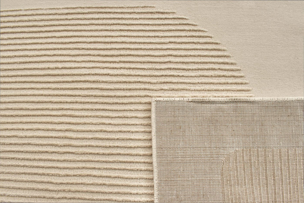 Tapis Bianca 171 - Motif Géométrique - Creme / Beige - Intérieur