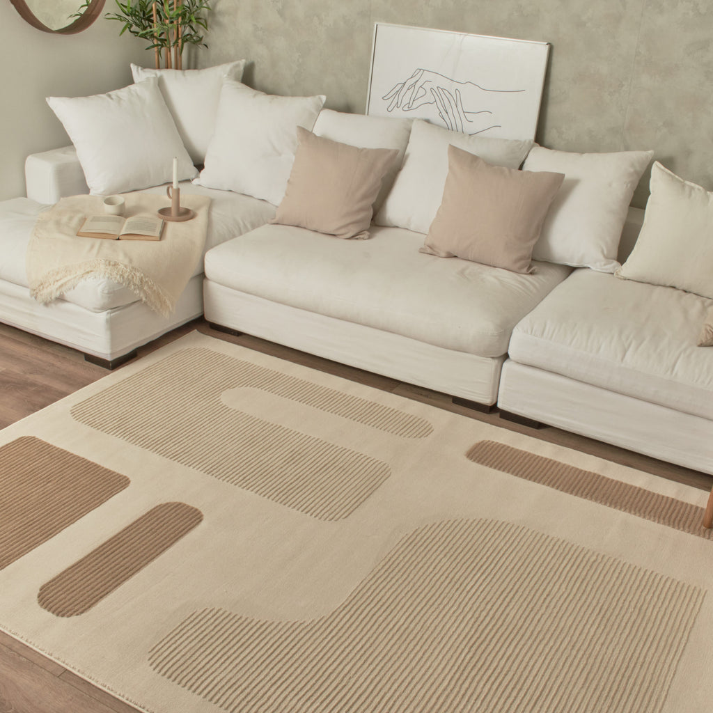 Tapis moderne : BIA171CRE - Nazar rugs