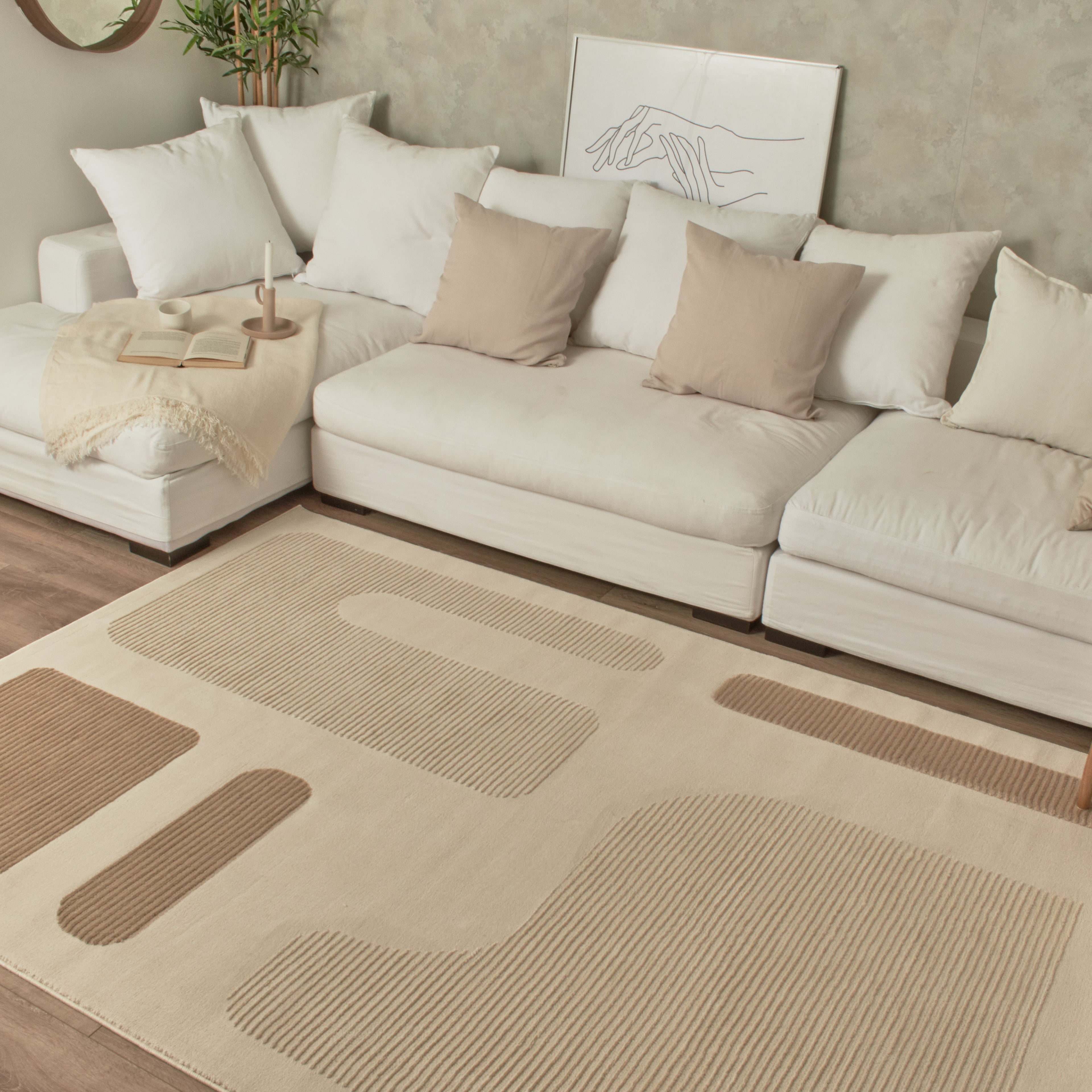 Tapis moderne : BIA171CRE - Nazar rugs