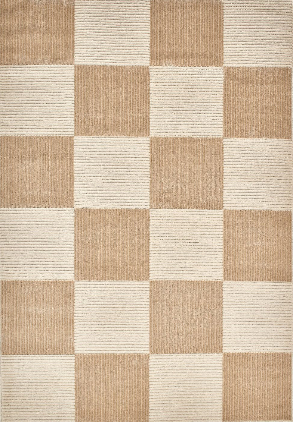 Tapis Bianca 172 - Motif Géométrique - Creme / Beige - Intérieur