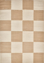 Tapis Bianca 172 - Motif Géométrique - Creme / Beige - Intérieur
