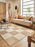 Tapis Bianca 172 - Motif Géométrique - Creme / Beige - Intérieur