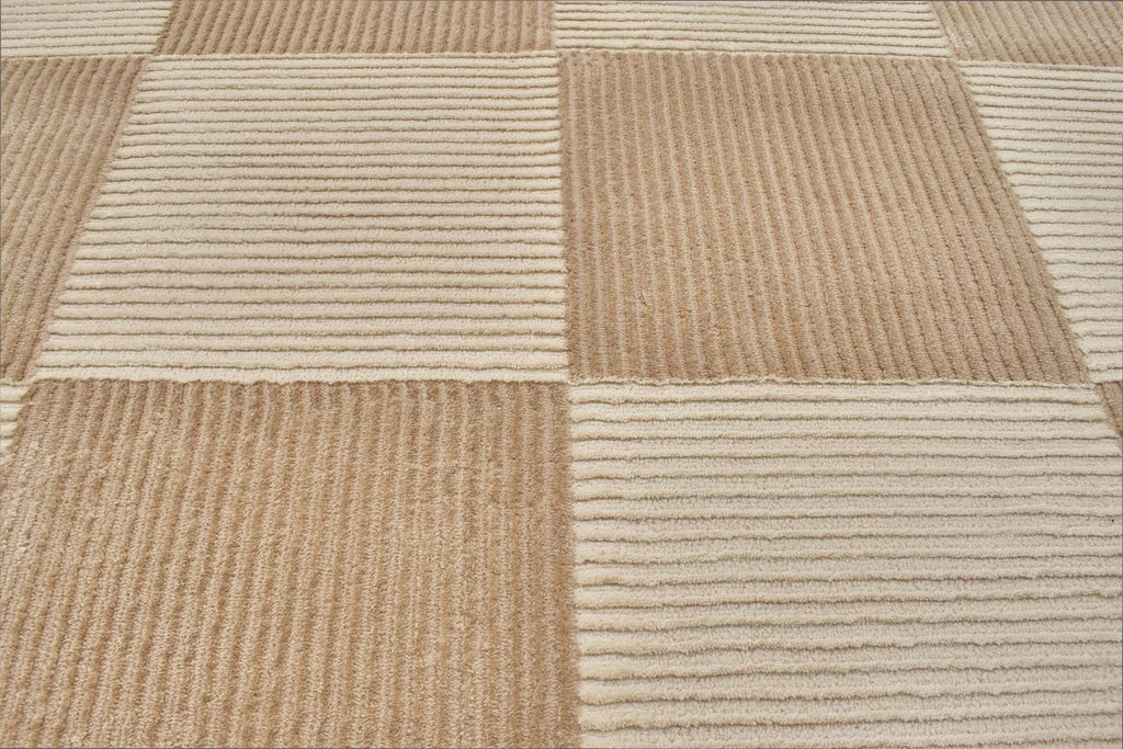 Tapis Bianca 172 - Motif Géométrique - Creme / Beige - Intérieur