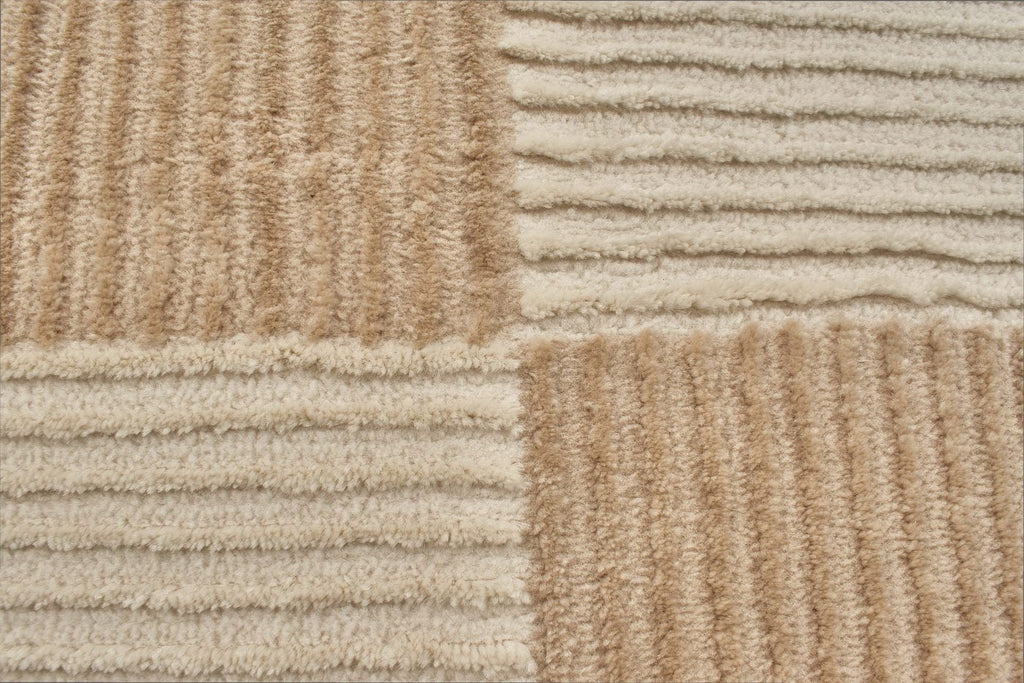 Tapis Bianca 172 - Motif Géométrique - Creme / Beige - Intérieur