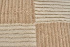 Tapis Bianca 172 - Motif Géométrique - Creme / Beige - Intérieur