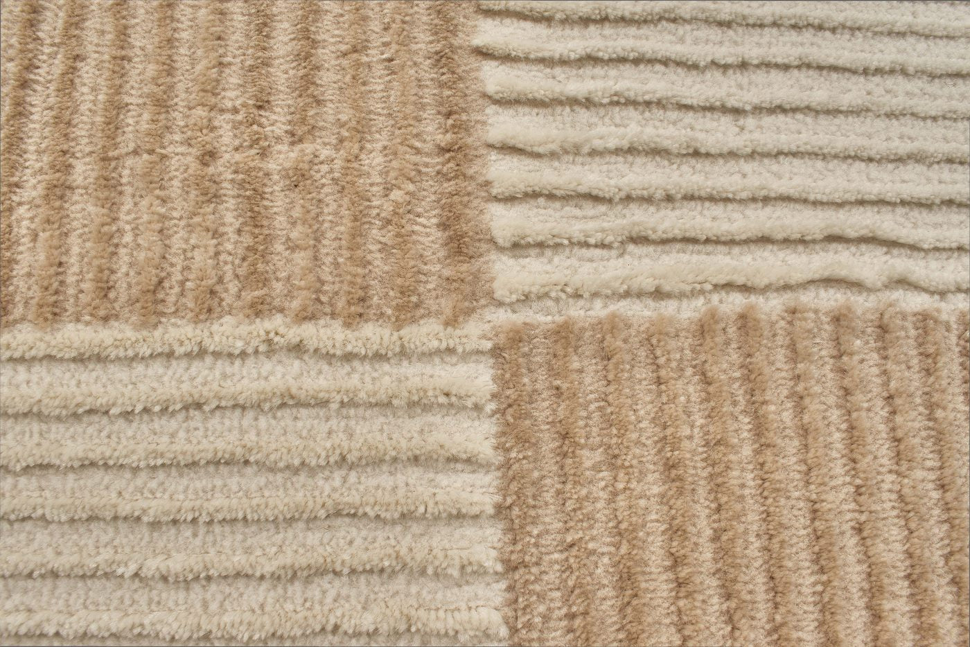 Tapis Bianca 172 - Motif Géométrique - Creme / Beige - Intérieur