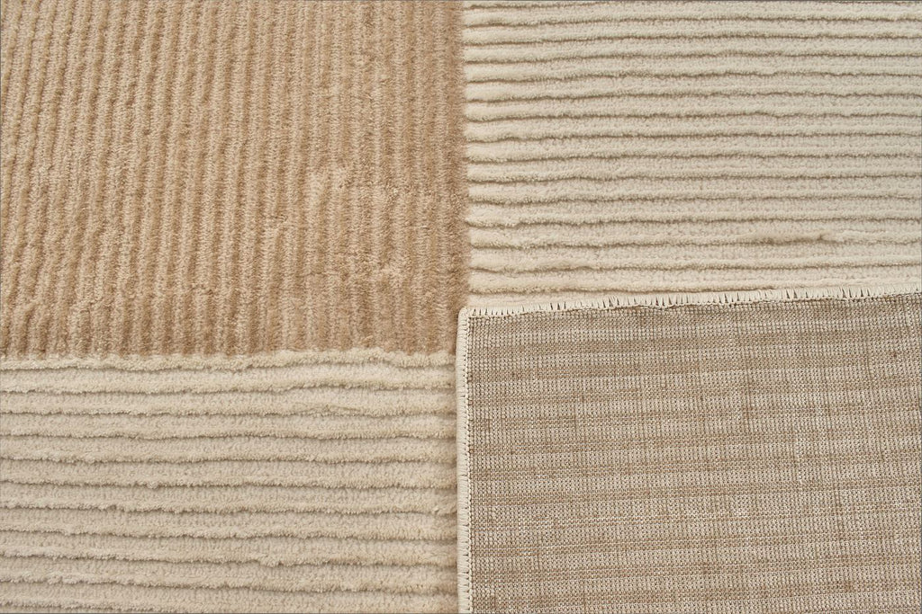 Tapis Bianca 172 - Motif Géométrique - Creme / Beige - Intérieur