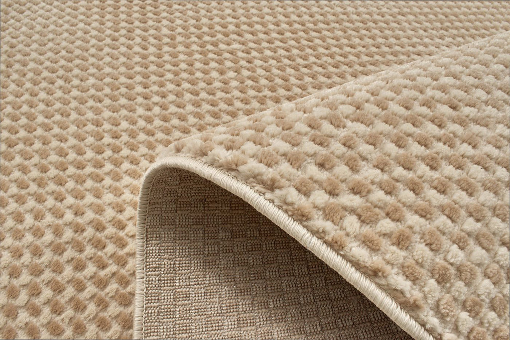 Tapis Bianca 173 - Motif Géométrique - Creme / Beige - Intérieur