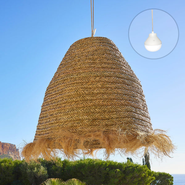 Anafi Big - Suspension Sans Fil - Jonc De Mer - Beige