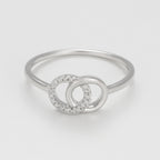 Bague "Ciala" - D 0,05Ct/18 - Or Blanc