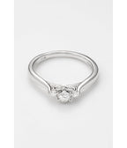 Bague "Visoria" - D 0,15Ct/3 - Or Blanc