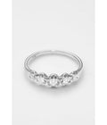 Bague "Mariana" - D 0,20Ct/5 - Or Blanc