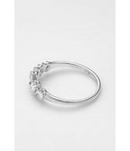 Bague "Mariana" - D 0,20Ct/5 - Or Blanc