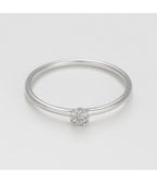 Bague "Rinata" - D 0,03Ct/7 - Or Blanc