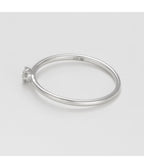 Bague "Rinata" - D 0,03Ct/7 - Or Blanc