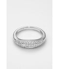 Bague "Ivena" - D 0,25/35 - Or Blanc