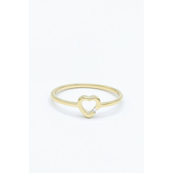 Bague "Castille Amoureux" Diamants 0,006/1Ct