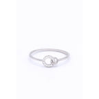 Bague "Jade' Diamants 0,04/13ct