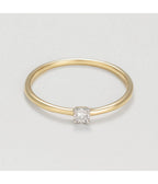 Bague "Fivia" - D 0,02/1  - Or Jaune