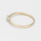 Bague "Fivia" D 0,02/1 - Or Jaune 375/1000