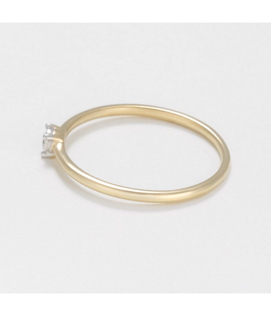 Bague "Fivia" - D 0,02/1  - Or Jaune