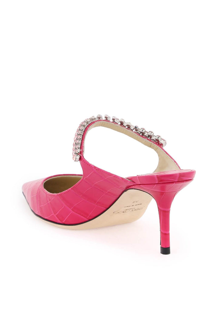 Jimmy Choo - Mules Jimmy Choo Croc-Embossed Leather Bing 65 Mules