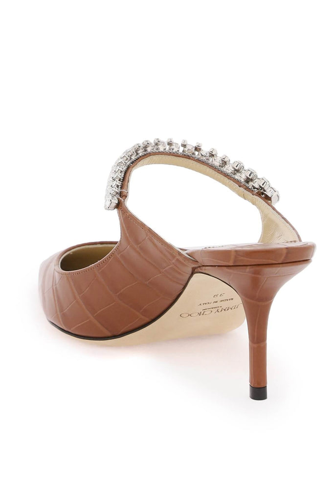 Jimmy Choo - Mules Jimmy Choo Croc-Embossed Leather Bing 65 Mules