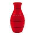 Moulin À Épices « Vaso » En Hêtre Laqué Rouge