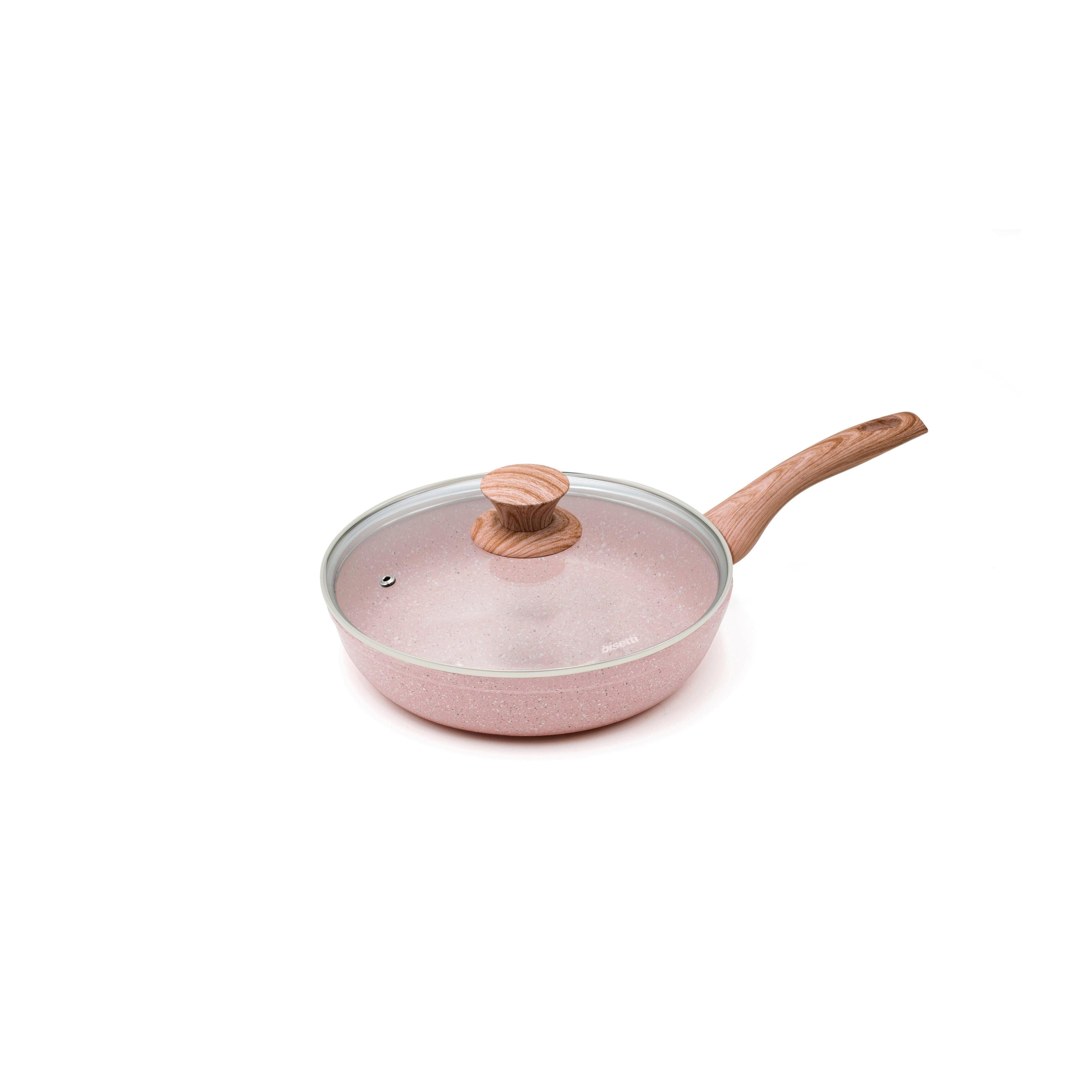 Poêle avec Couvercle - 24 CM  - Stonerose