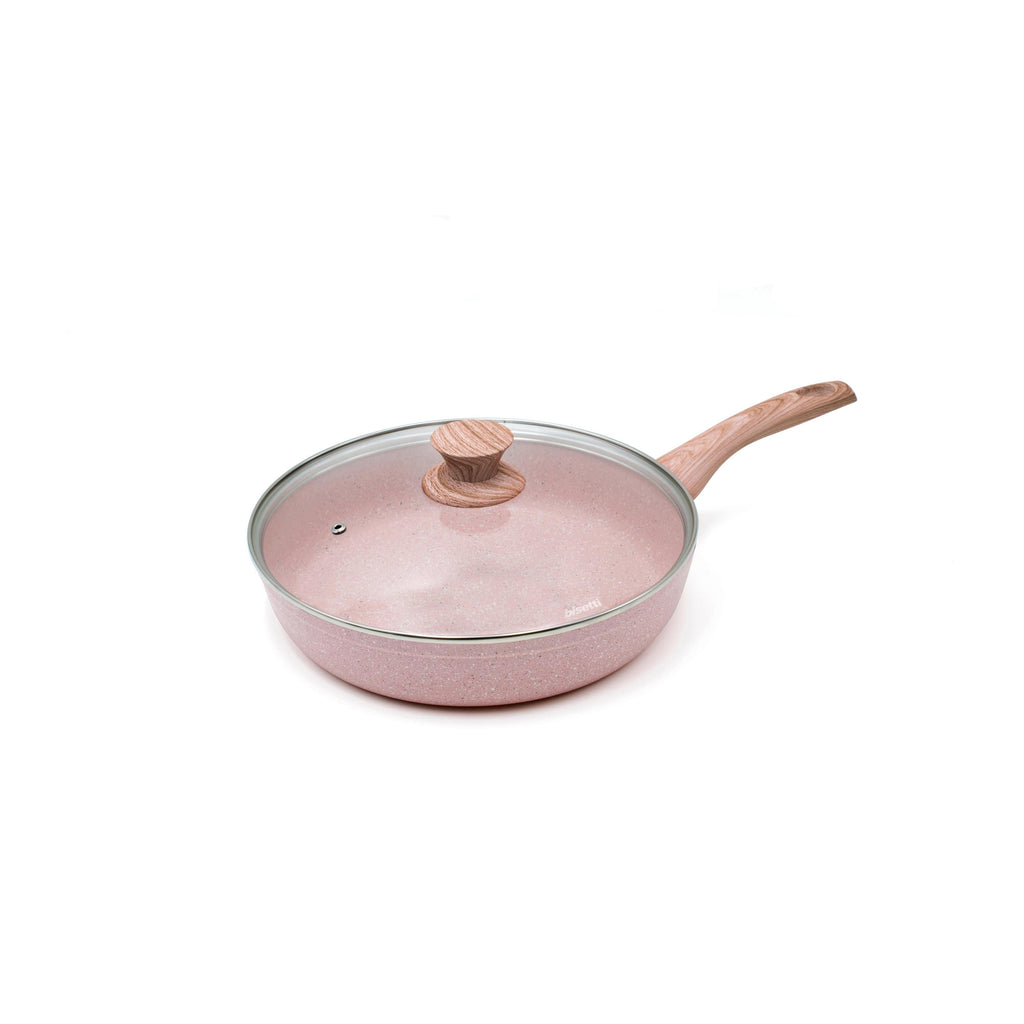 Poêle avec Couvercle - 28 CM - Stonerose