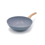 Skipper Wok/Pâtes Ø Poignée En Bois « Pierre Gourmet » De 28 Cm