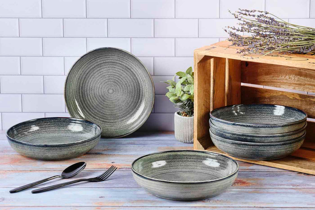Assiette Creuse Zen - 6 Pièces - Natural