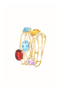 Bague "Eclat De Couleurs" T0,93/2 + Am0,30/1 + G0,55/1 + C0,50/1