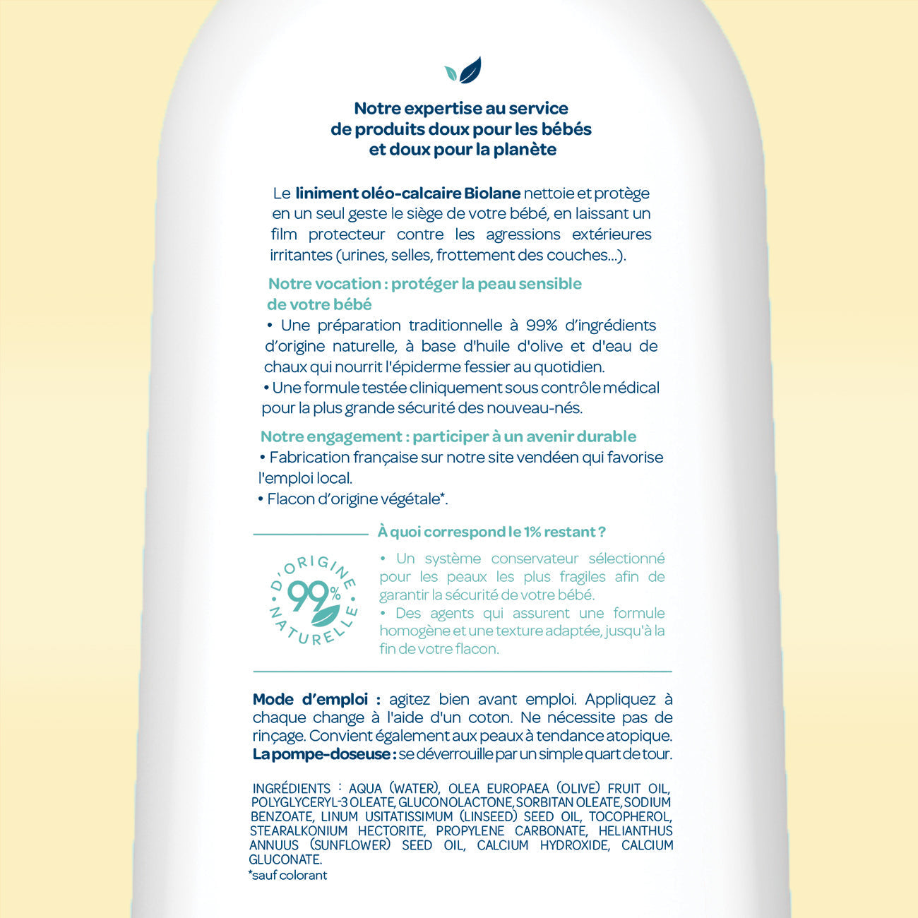 Lot De 4 - Liniment Oléo Calcaire