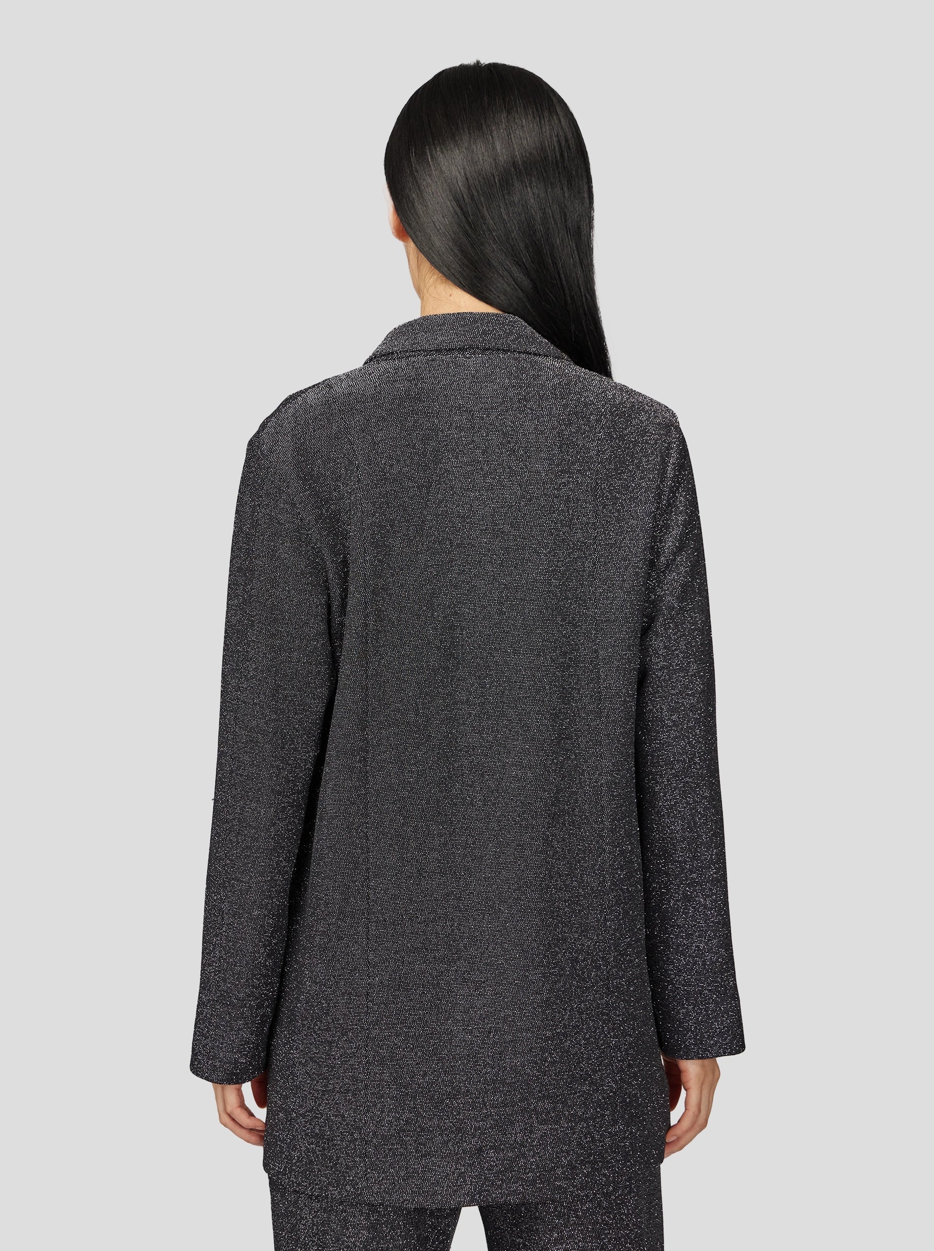 Blazer Sonny Crockett En Tricot Argent Constellation