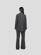 Pantalon Robin En Tricot Argenté Constellation