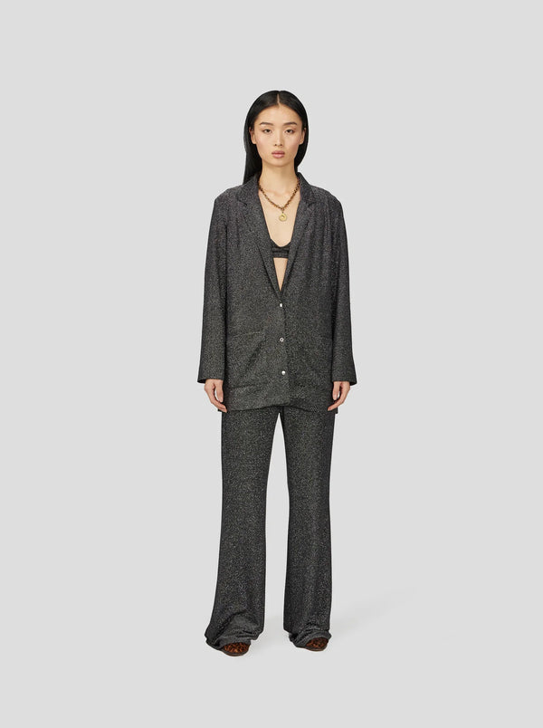 Blazer Sonny Crockett En Tricot Argent Constellation