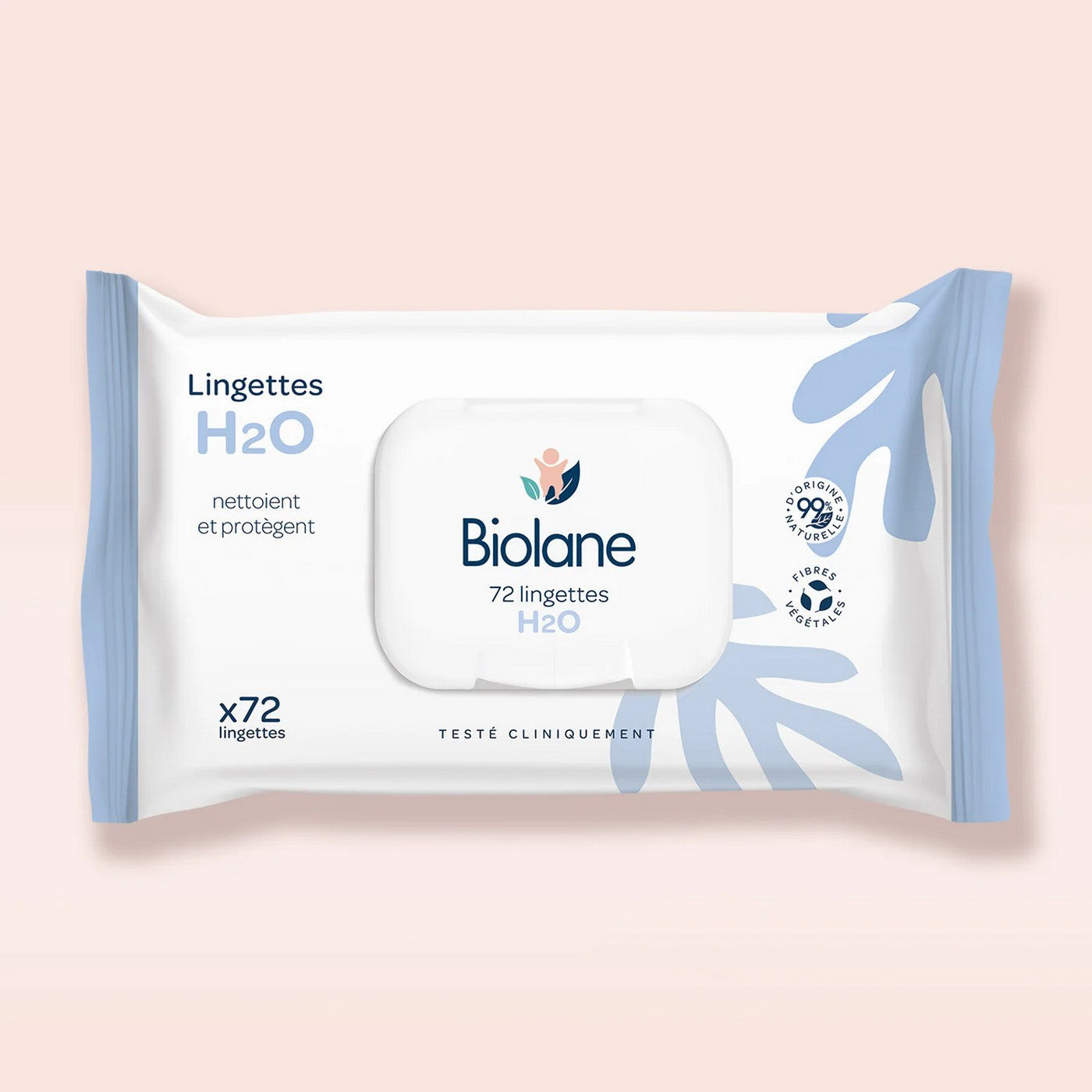 Lot De 12 Paquets De 75 Lingettes H2O