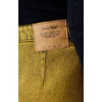 Jupe Longue Droite - Surteinture Jaune - Femme