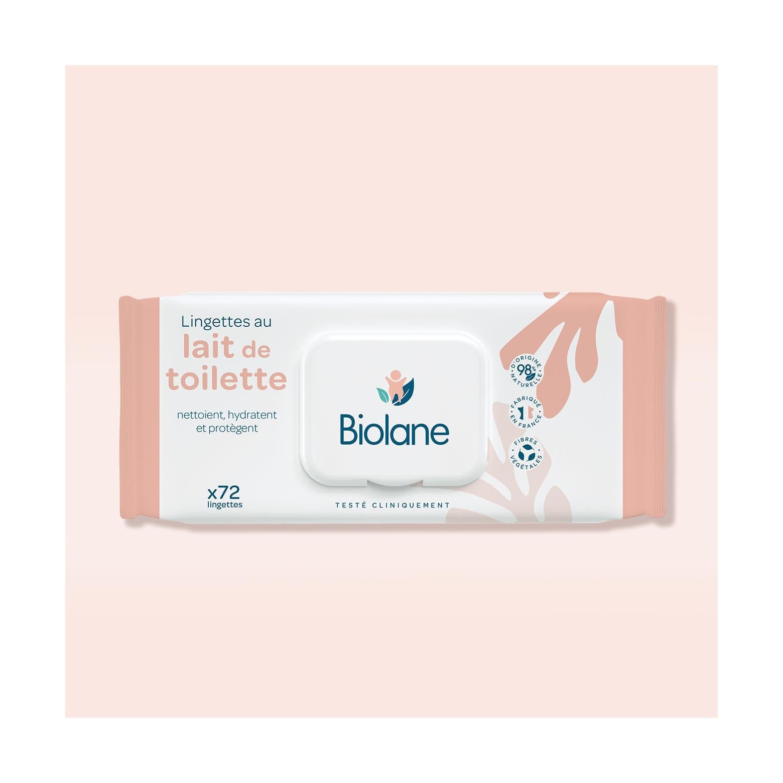 Lot 12X Lingettes Au Lait De Toilette