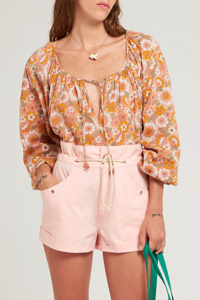 Blouse Blossom - Rust