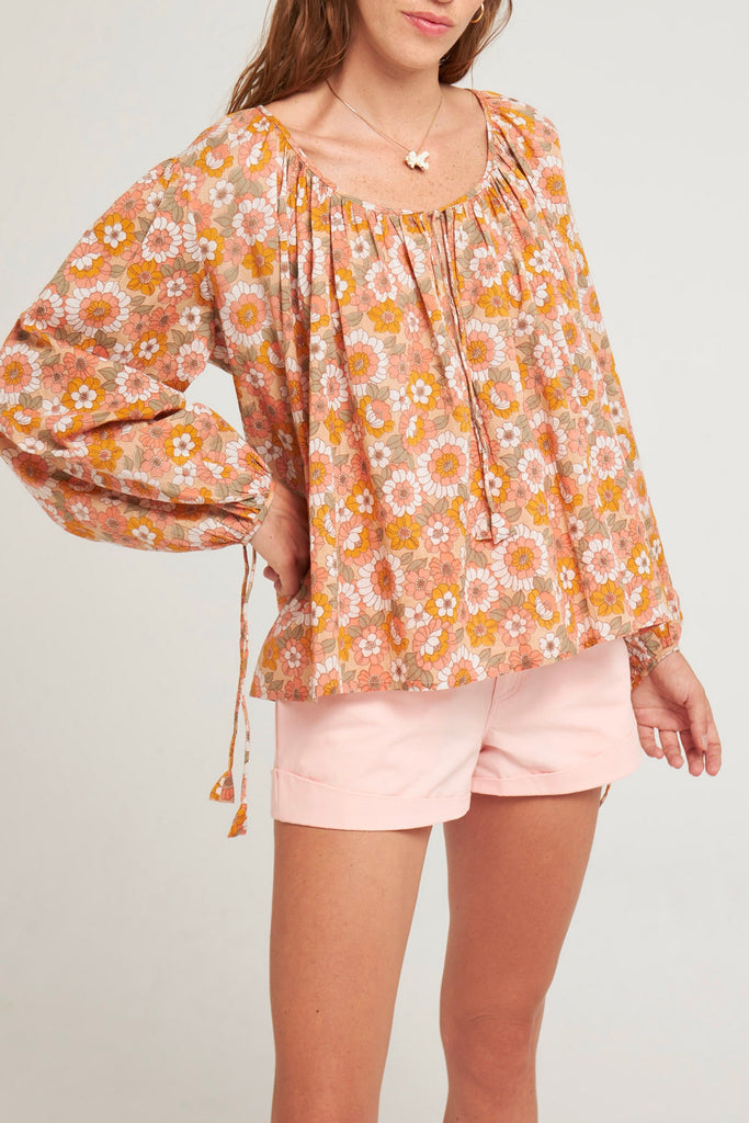 Blouse Blossom - Rust